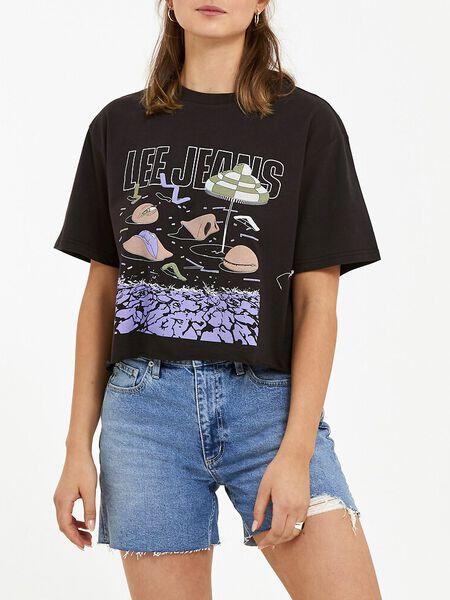 Baggy Crop Tee Beached As