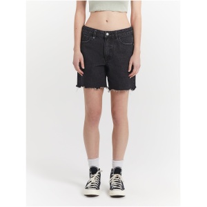 Billie Low Shorts in Smoke Black