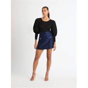 Brooklyn Mini Skirt Ink SHEIKE