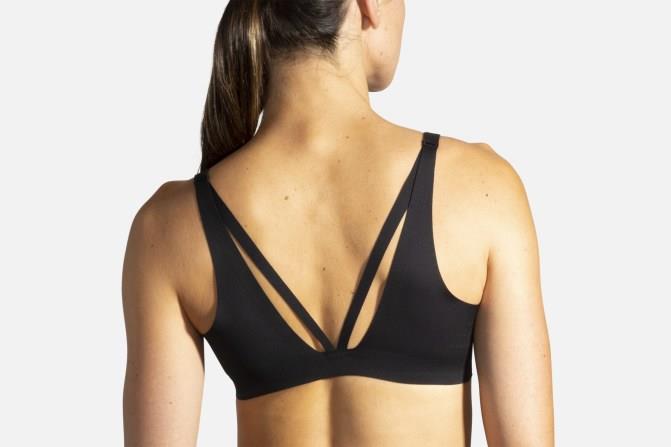 Brooks Strappy Sports Bra Women's BLACK AB