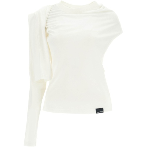 COURREGES asymmetric t-shirt