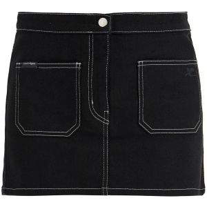 COURREGES denim mini skirt