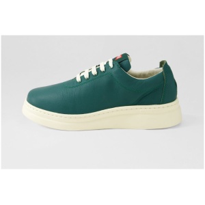 Camper K201516 Runner Up Cm Green Nubuck Green Sneakers Womens Shoes Casual Casual Sneakers