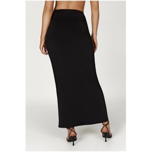 Ceri Maxi Twist Skirt - Black