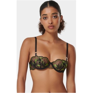 Coppelia Eco Bra Black/Tender Shoots - Black / 8A