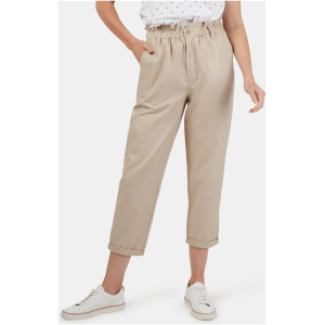 Cotton Paperbag Pant Stone