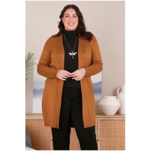 Daniella Cotton Cardigan - Mustard - L