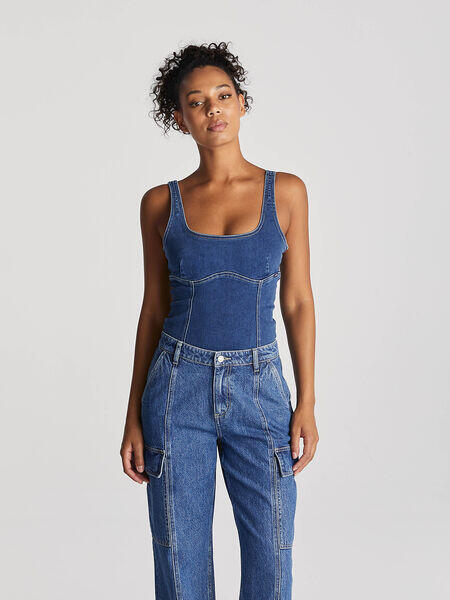 Denim Nights Bodysuit