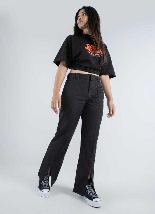 Dickies 874 Split Washed Pants - Womens in Black