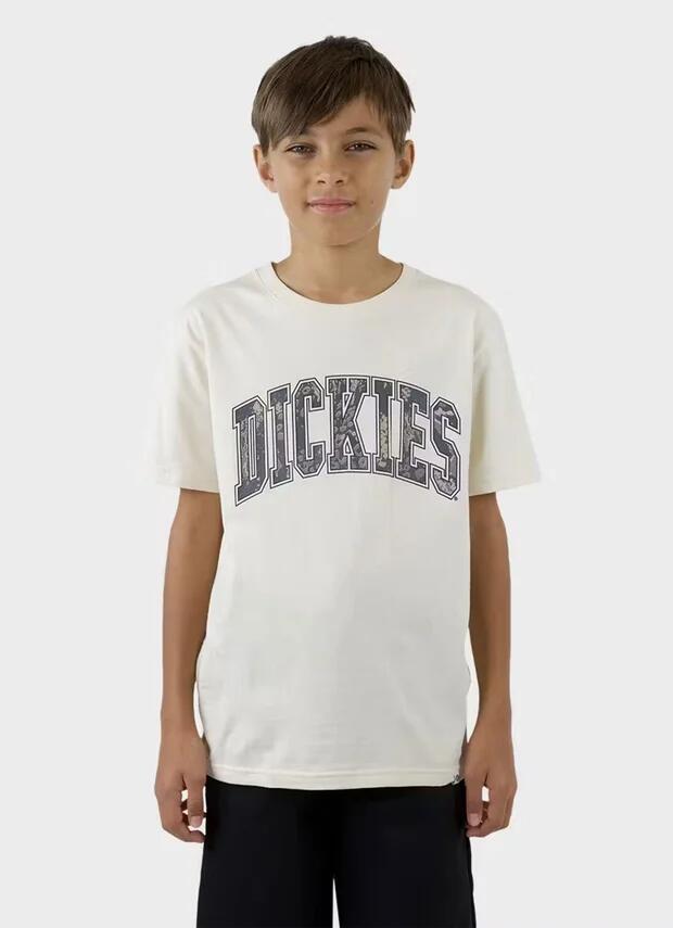 Dickies Longview Keyline Tee - Youth in Beige