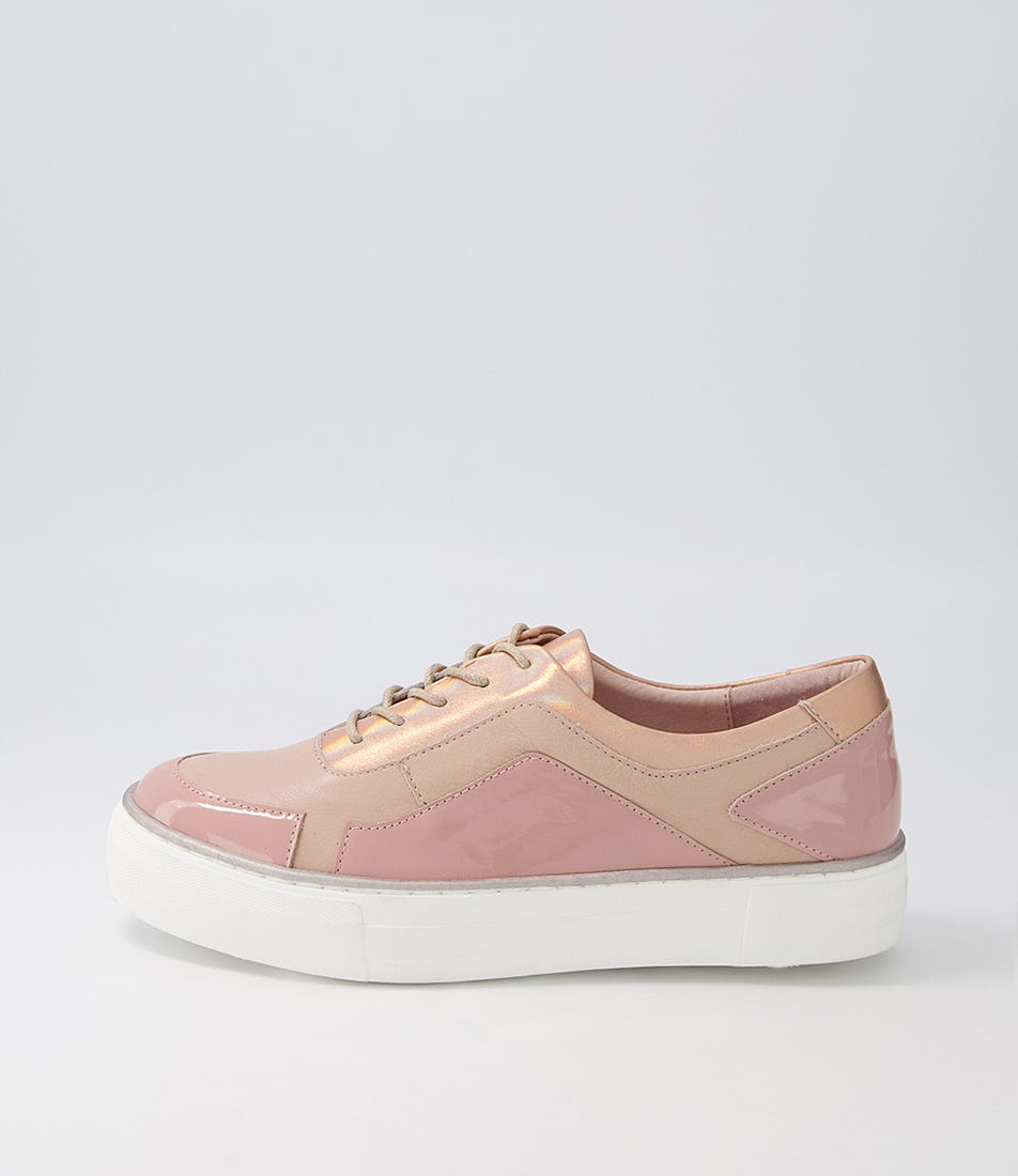 Django & Juliette Foland Dj Pink Cafe Multi Pink Cafe Sneakers Womens Shoes Casual Casual Sneakers