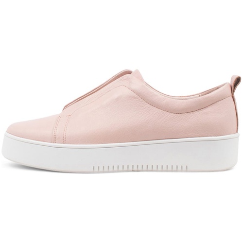 Django & Juliette Lulie Dj Dusty Pink White Sole Leather Dusty Pink White Sole Sneakers Womens Shoes Casual Casual Sneakers