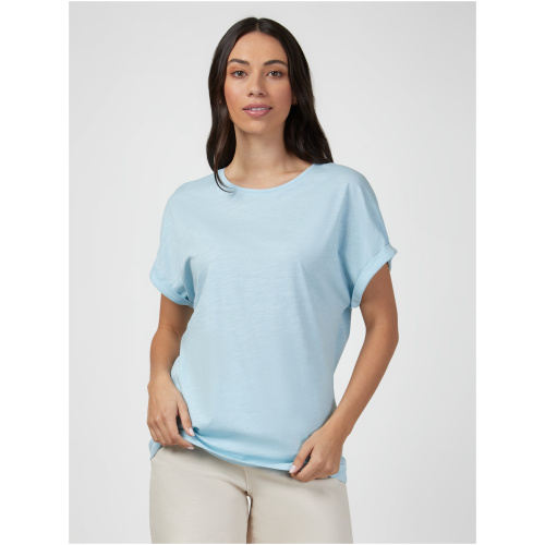 Drop Shoulder Tee Blue Sky