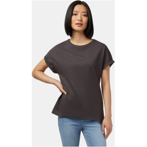 Drop Shoulder Tee Charcoal