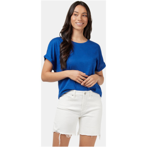 Drop Shoulder Tee Santorini Blue