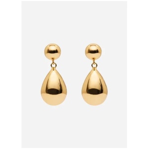 Duo Rounded Drop Earrings