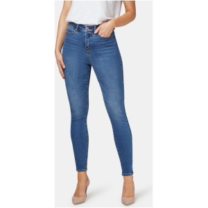 Ellie High Waisted Skinny 7/8 jeans Bright Indigo