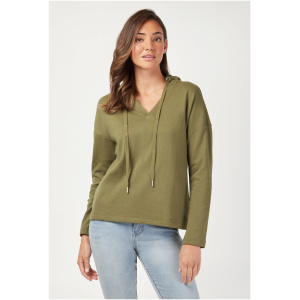 Emilia Hooded Sweat Olive