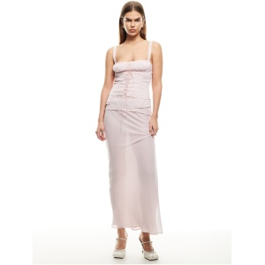 Endless Maxi Skirt in Blush