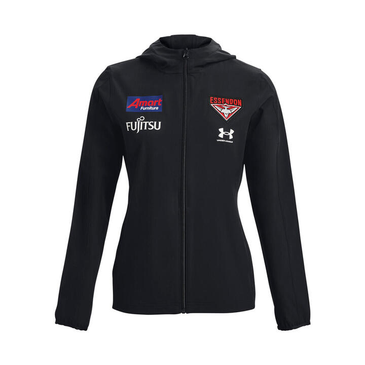 Essendon Bombers Afl Under Armour Womens Storm Shell Jacket | Buy Online With Afterpay & Zip