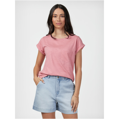 Essential Slub Pocket Tee Pink