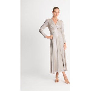 Evelyn Maxi Dress Silver SHEIKE