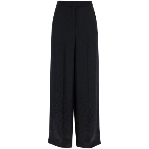 FENDI atonnsatin crepe ff pants