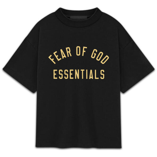 Fear Of God Essentials Womens Tri-Blend Crewneck Tee Female Size Xxs - Black