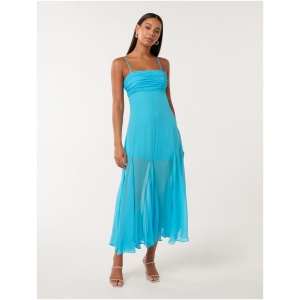 Forever New Women's Aaliyah Slip Dress in Aquarius