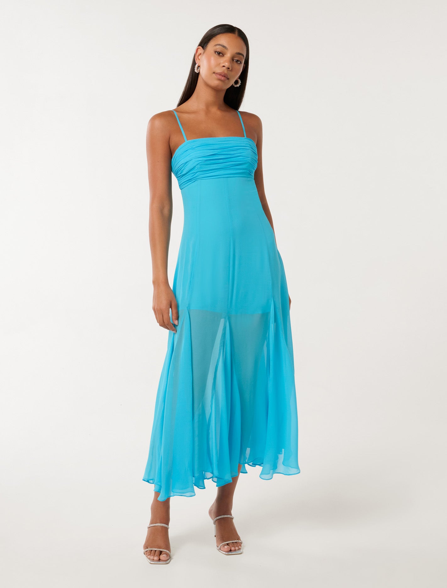 Forever New Women's Aaliyah Slip Dress in Aquarius