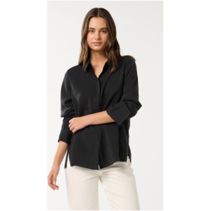 Forever New Women's Alexis Utility Shirt in Black