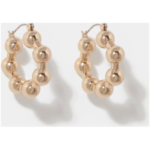 Forever New Women's Blake Ball Hoop Earrings in Gold