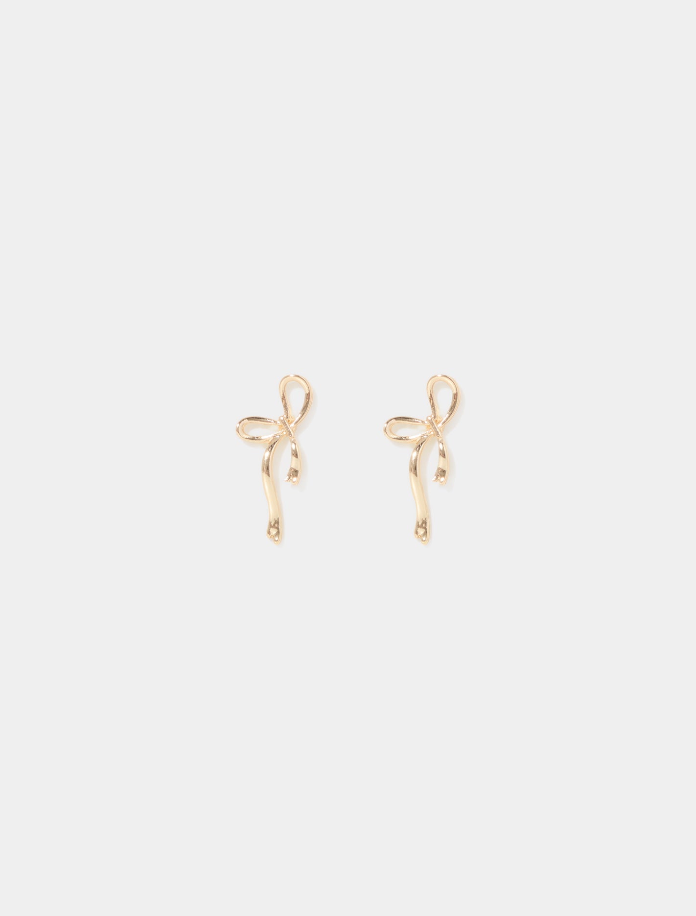 Forever New Women's Dianna Bow Earrings in Gold