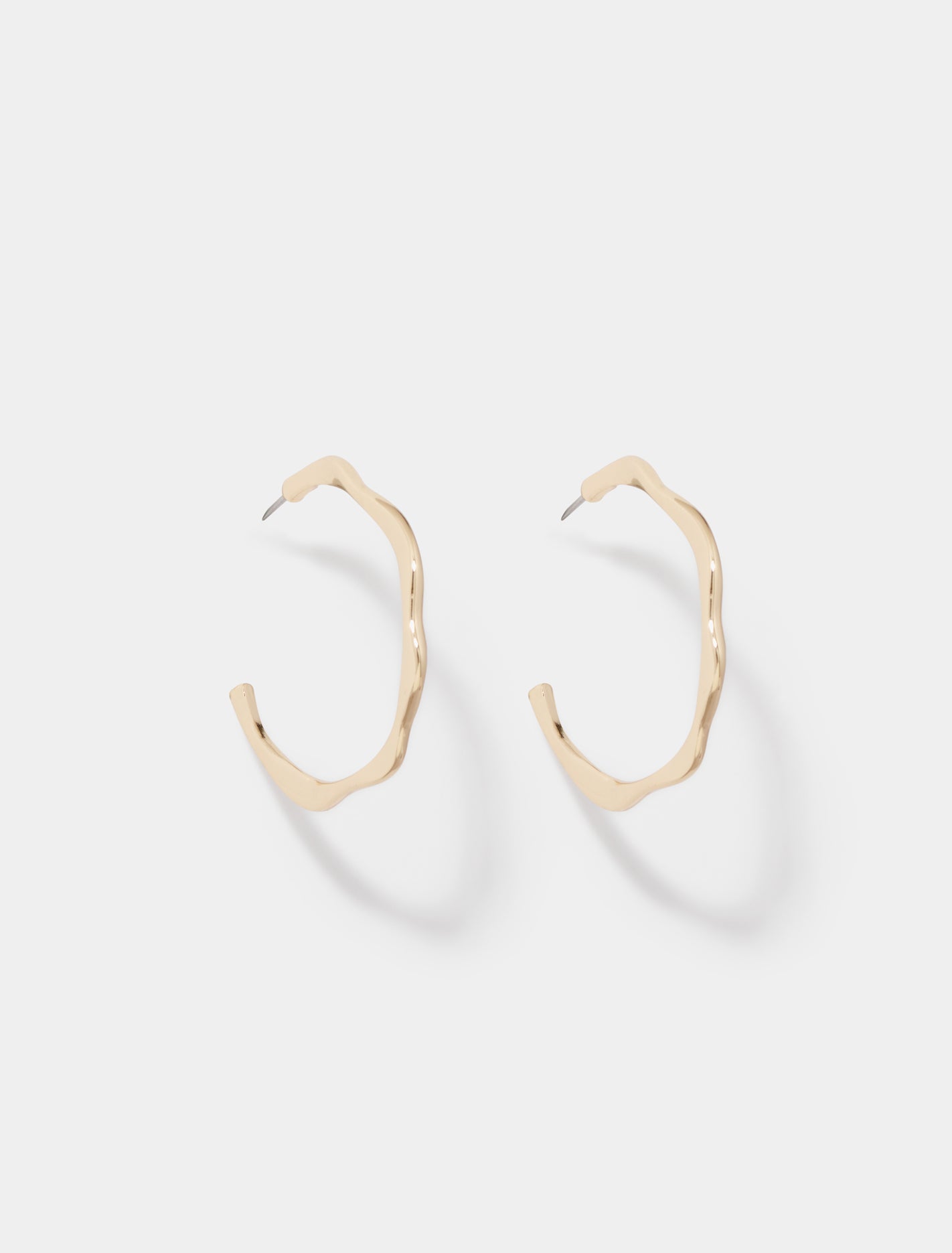 Forever New Women's Rosalia Organic Hoop Earrings in Gold