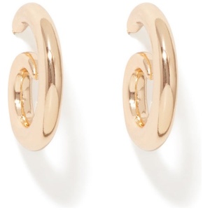 Forever New Women's Sandy Swirl Hoop Earrings in Gold