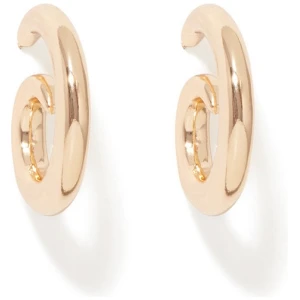 Forever New Women's Sandy Swirl Hoop Earrings in Gold