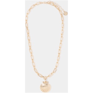 Forever New Women's Sienna Shell Pendant Necklace in Gold