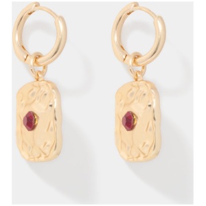 Forever New Women's Solara Textured Drop Earrings in Gold