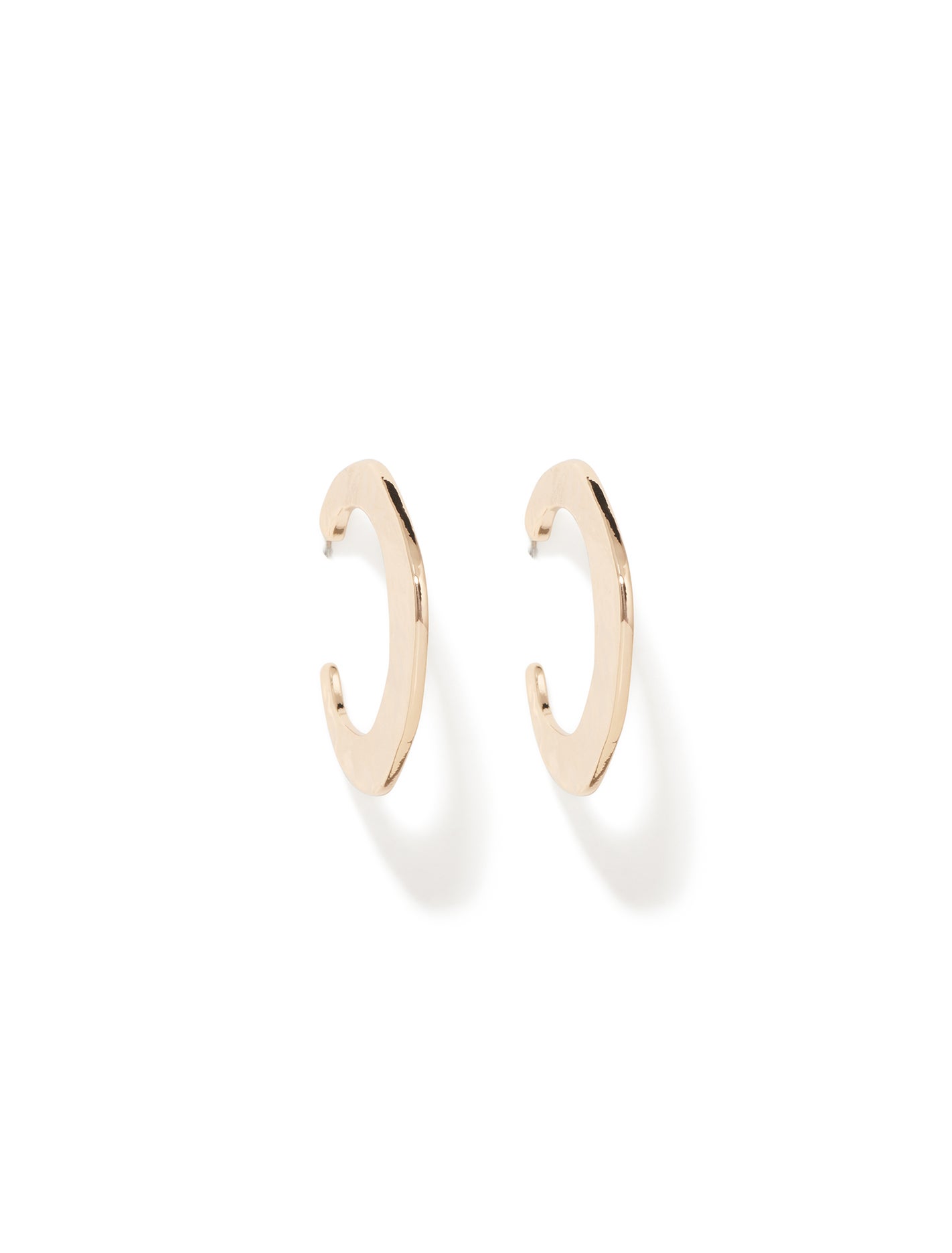 Forever New Women's Tabby Textured Hoop Earrings in Gold