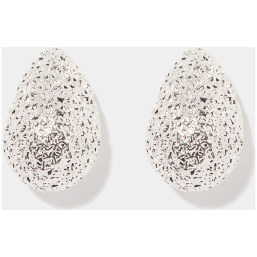 Forever New Women's Tori Textured Droplet Earring in Silver