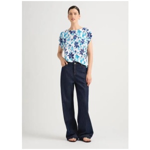 Frances Linen Floral Tee