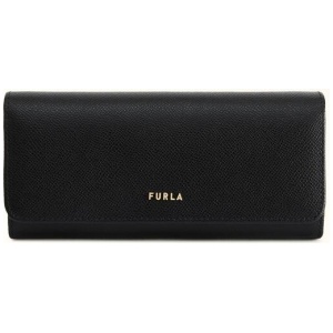 Furla Classic Bi-fold Wallet Nero Black Andromeda Calf Leather Woman