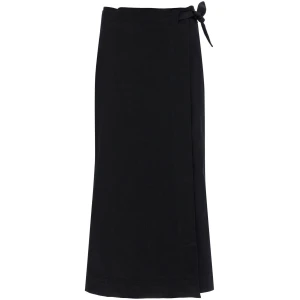 GANNI long wrap skirt with pockets