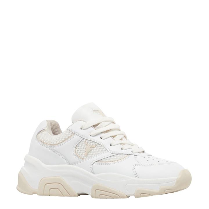 GHOSTED WHITE / BLONDE SNEAKERS