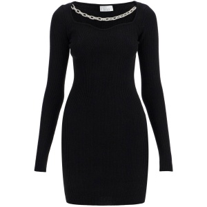 GIUSEPPE DI MORABITO 'knit dress with chain detail