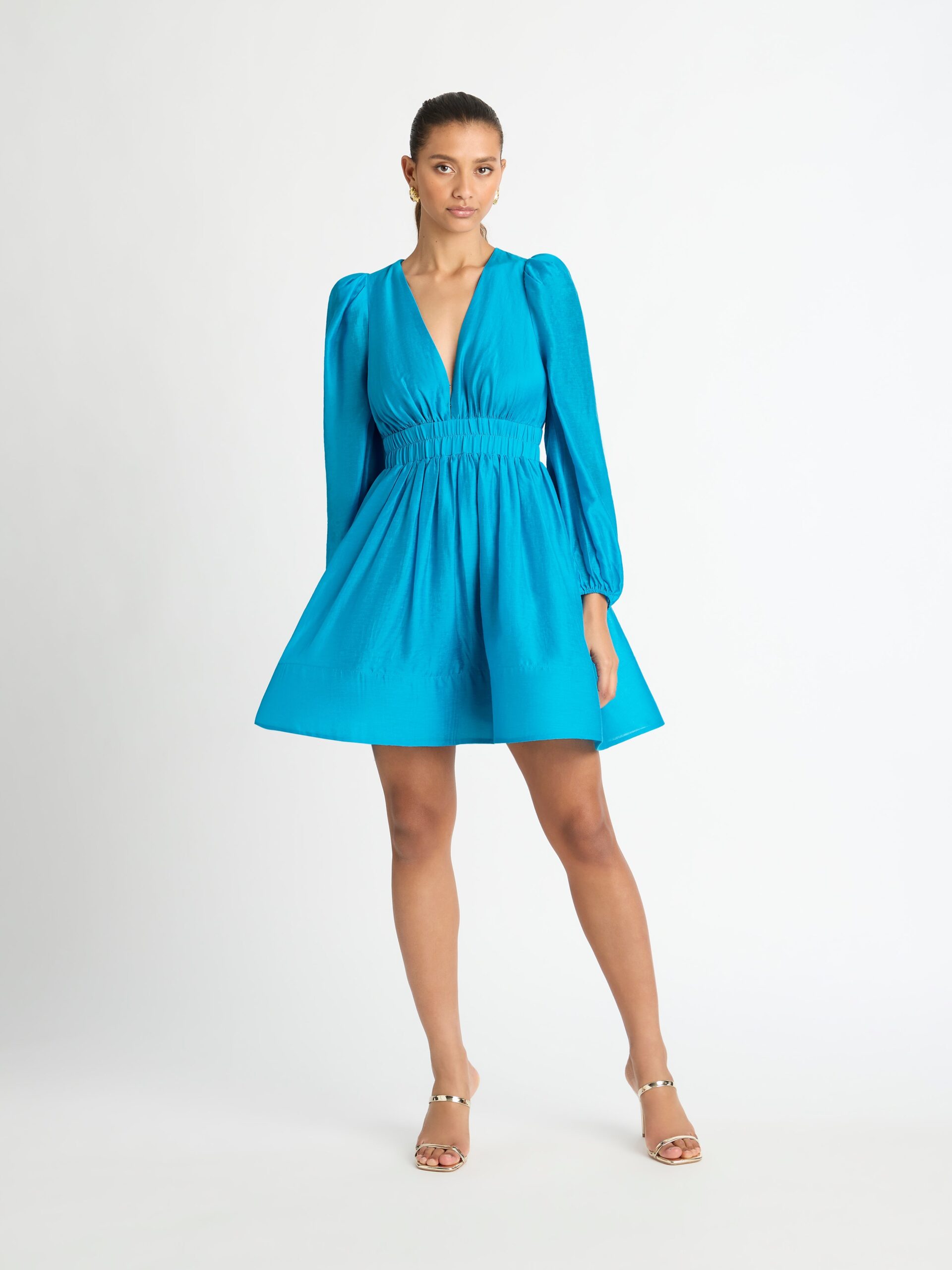 Georgia Dress Turquoise SHEIKE