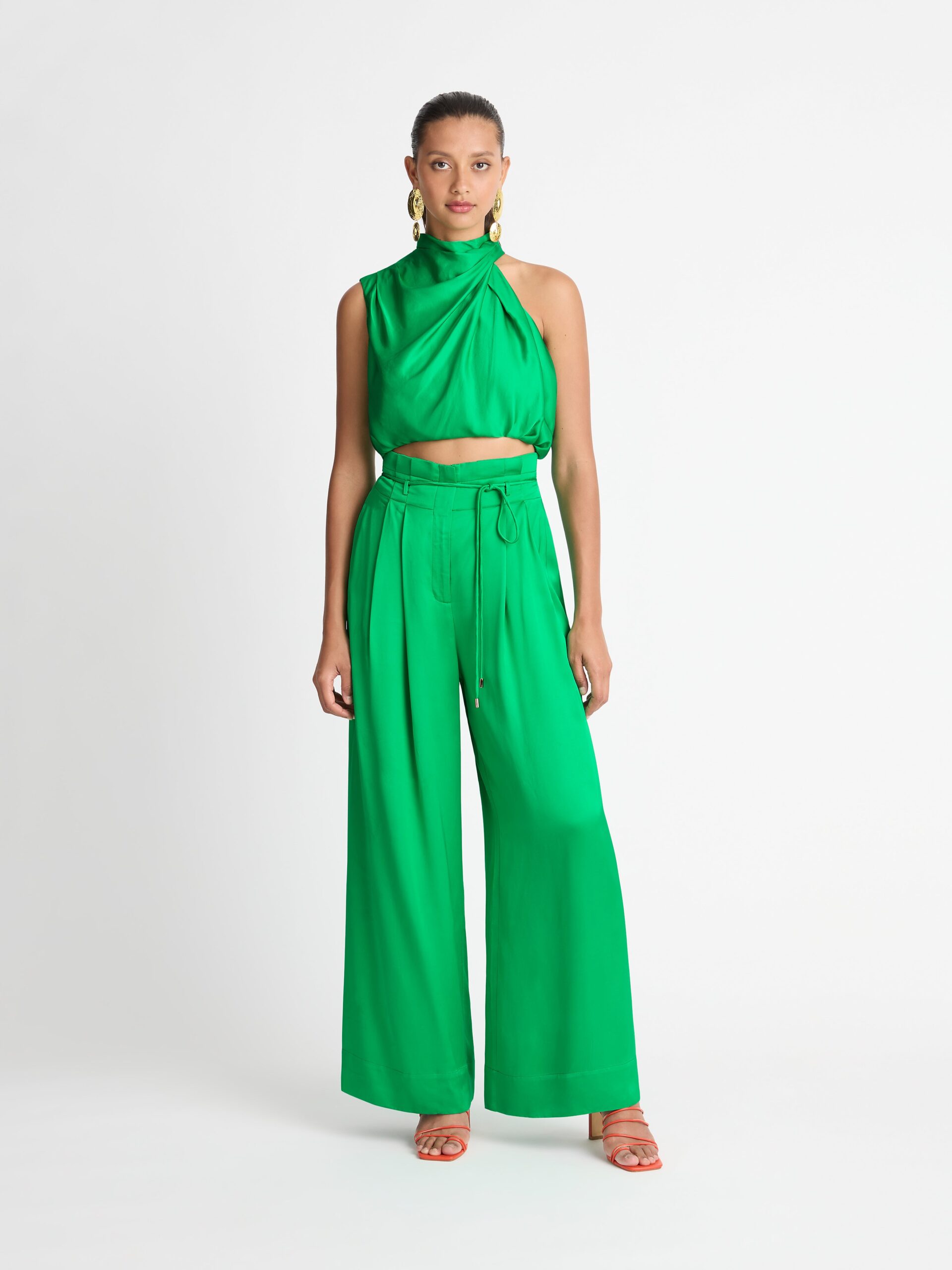 Gracie Pant Emerald SHEIKE