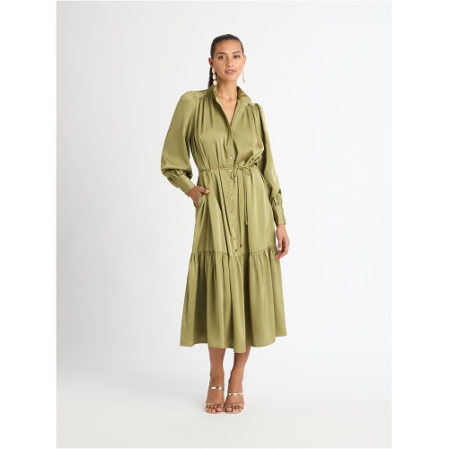 Guardian Maxi Dress Olive SHEIKE