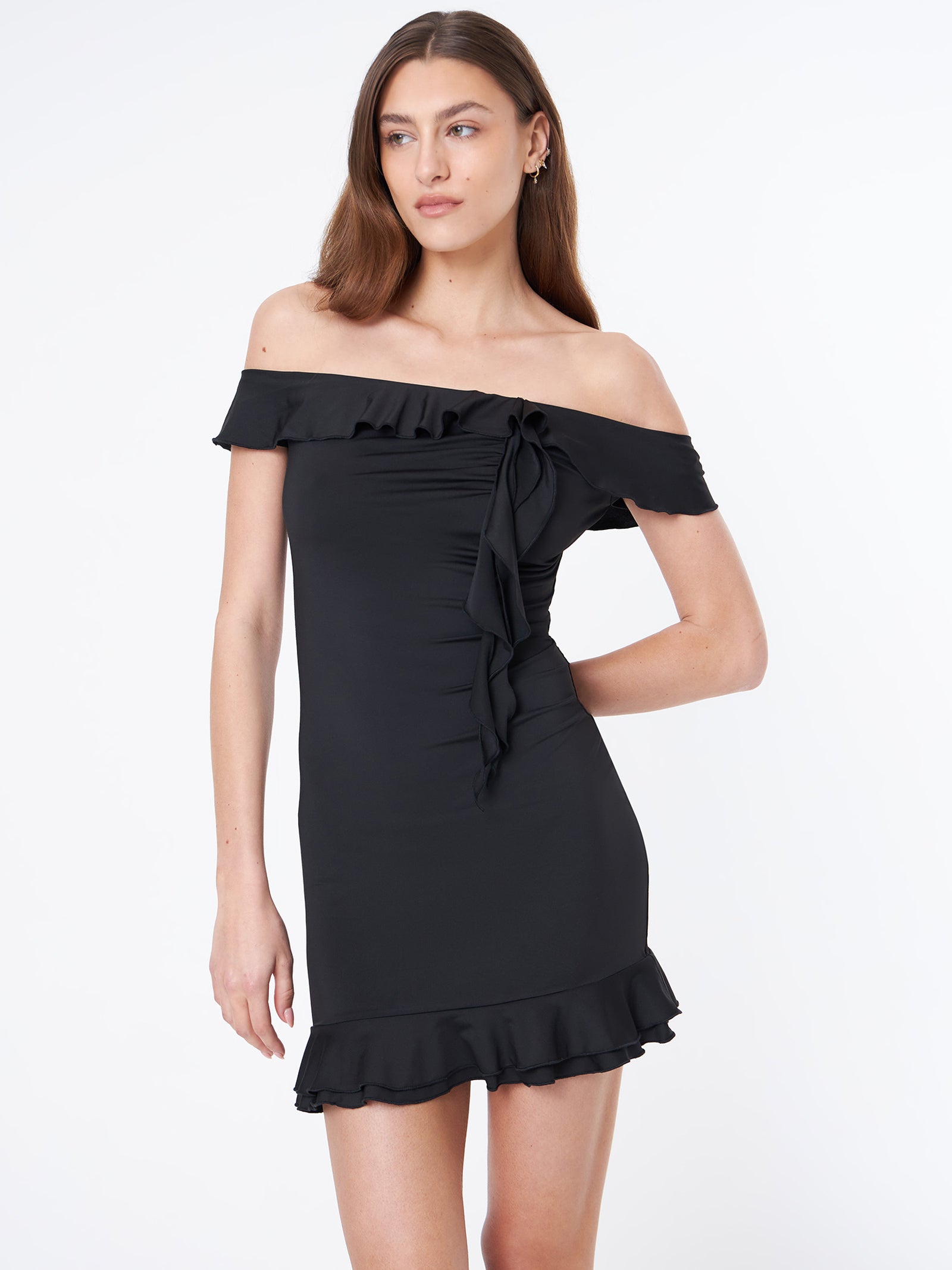 Halle Bardot Mini Dress