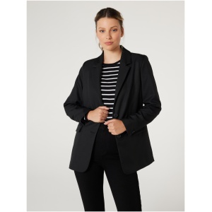 Harper Boyfriend Blazer Black